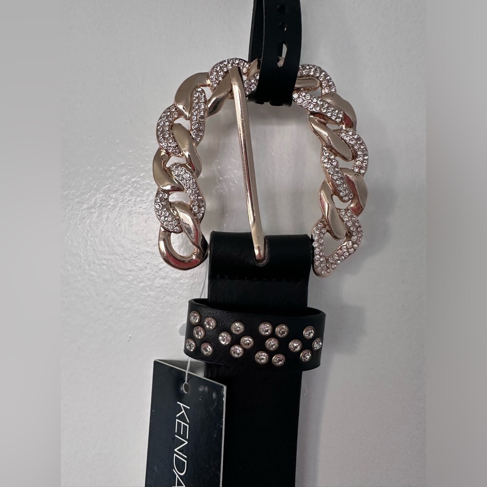 NWT Kendall + Kylie Rhinestone Belt